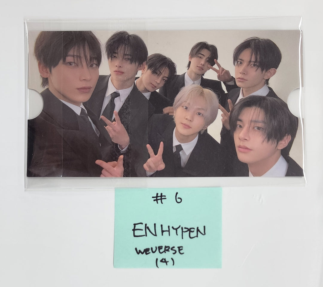 Enhypen "Desire : Unleash" - Weverse Shop Pre-Order Benefit Photocard [25.6.20]