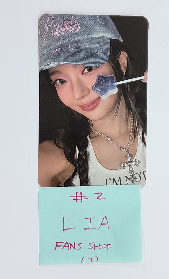 ITZY "Girls Will Be Girls" - FANS Shop Pre-Order Benefit Photocard [25.6.20]
