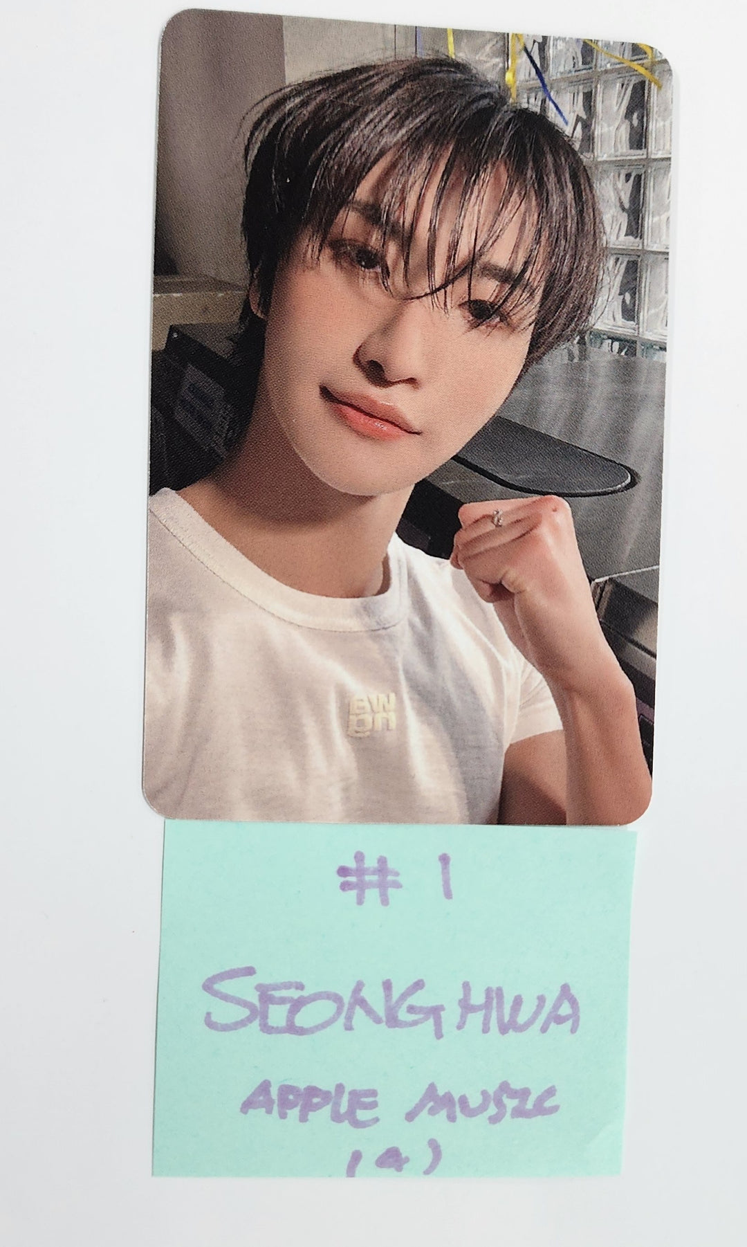 Ateez "GOLDEN HOUR : Part.3" - Apple Music Fansign Event Photocard [Poca Ver.] [25.6.20]