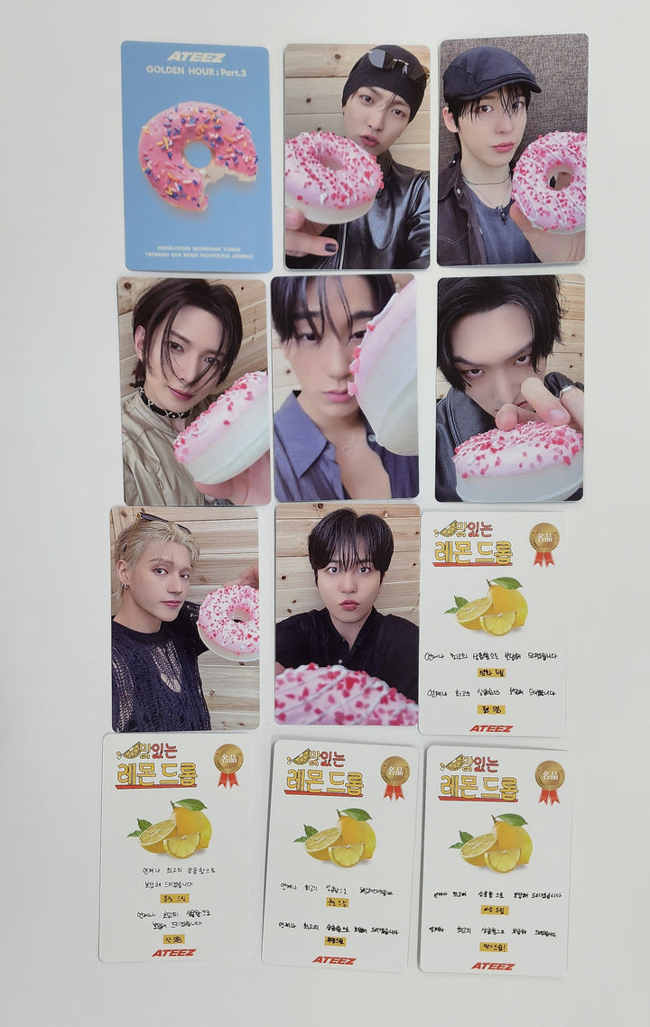 Ateez "GOLDEN HOUR : Part.3" - Ateez Shop Pre-Order Benefit Photocard [Poca Ver.] [25.6.20]