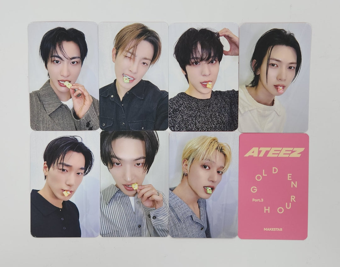 Ateez "GOLDEN HOUR : Part.3" - Makestar Pre-Order Benefit Photocard [Poca Ver.] [25.6.20]