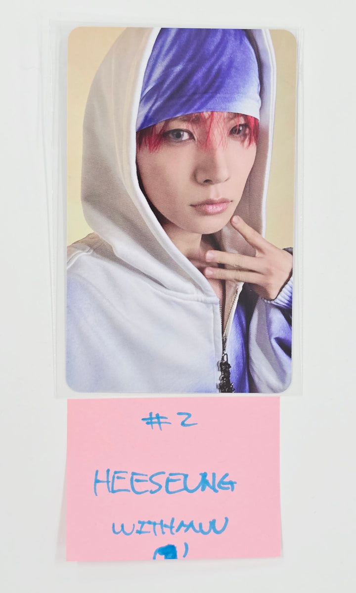 Enhypen "Desire : Unleash" - Withmuu Lucky Draw Event Photocard Round 2 [25.6.23]