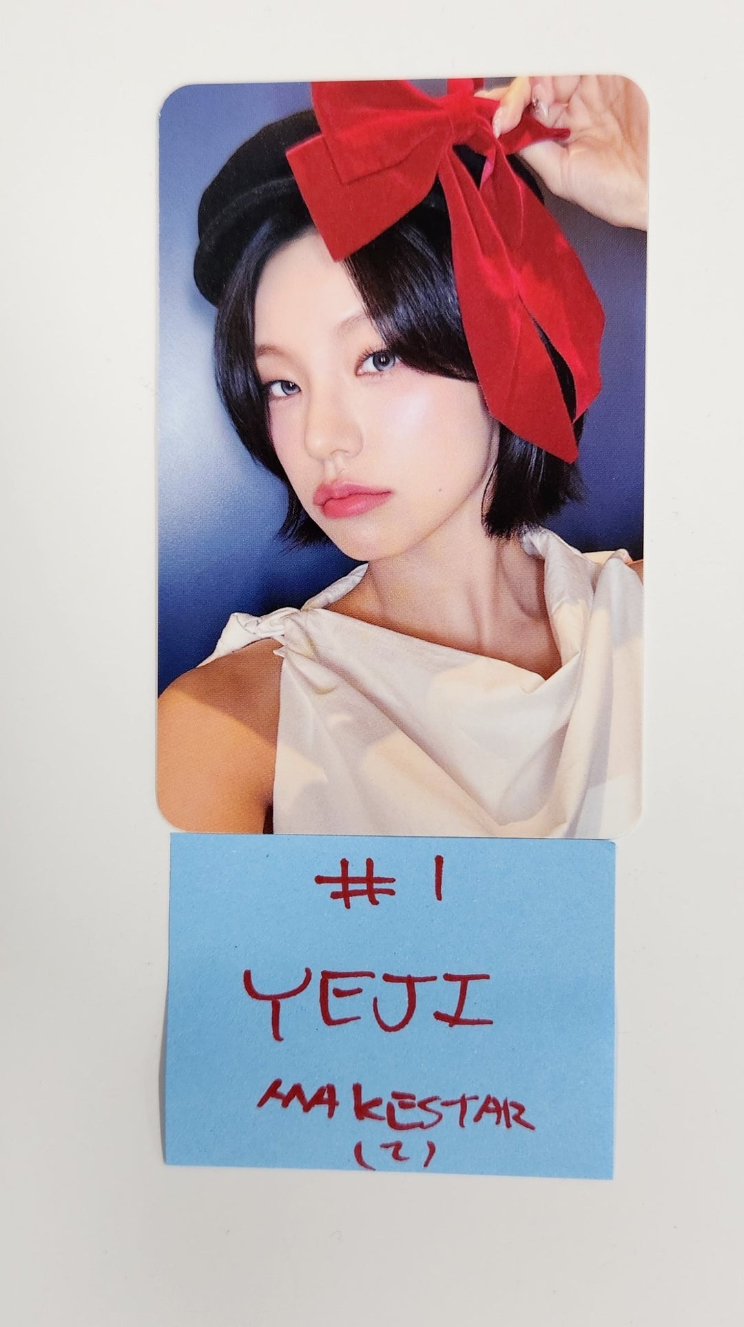 ITZY "Girls Will Be Girls" - Makestar Fansign Event Photocard Round 3 [25.6.24]