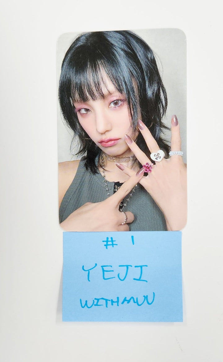 ITZY "Girls Will Be Girls" - Withmuu Pre-Order Benefit Photocard (3) [25.6.24]
