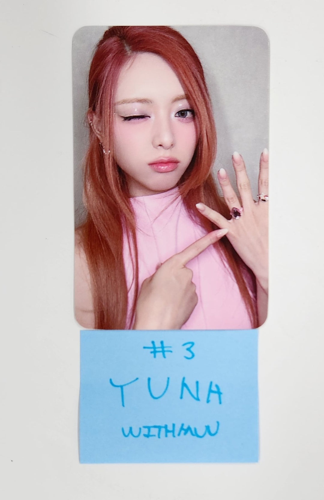 ITZY "Girls Will Be Girls" - Withmuu Pre-Order Benefit Photocard (3) [25.6.24]
