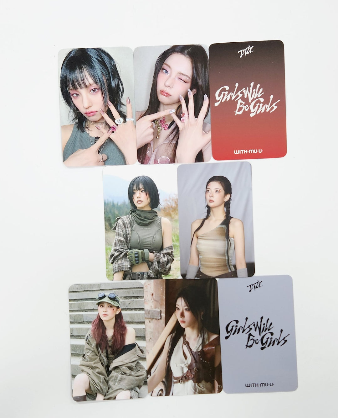 ITZY "Girls Will Be Girls" - Withmuu Pre-Order Benefit Photocard (3) [25.6.24]