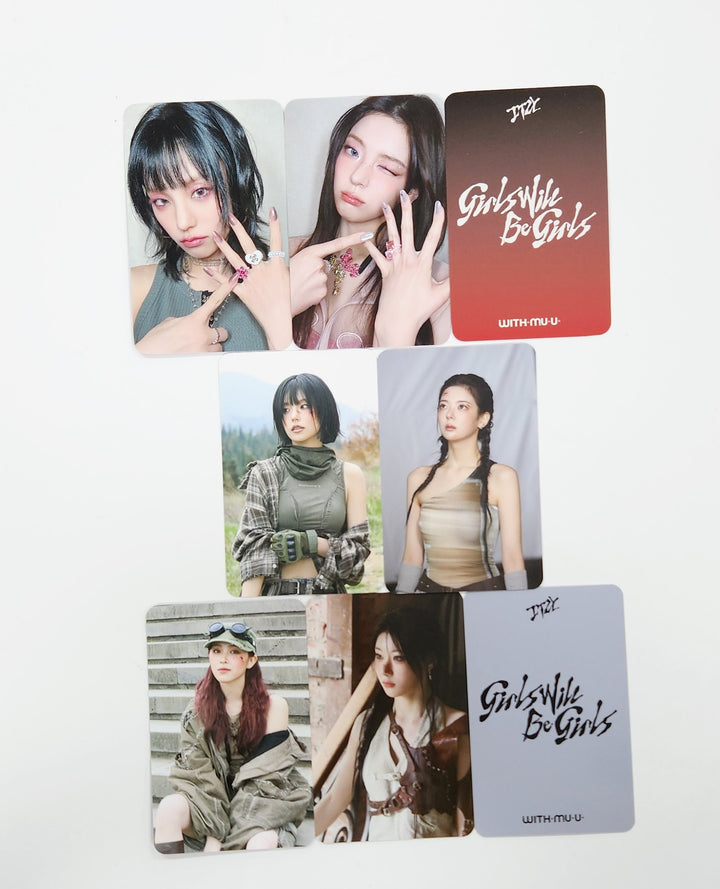 ITZY "Girls Will Be Girls" - Withmuu Pre-Order Benefit Photocard (3) [25.6.24]