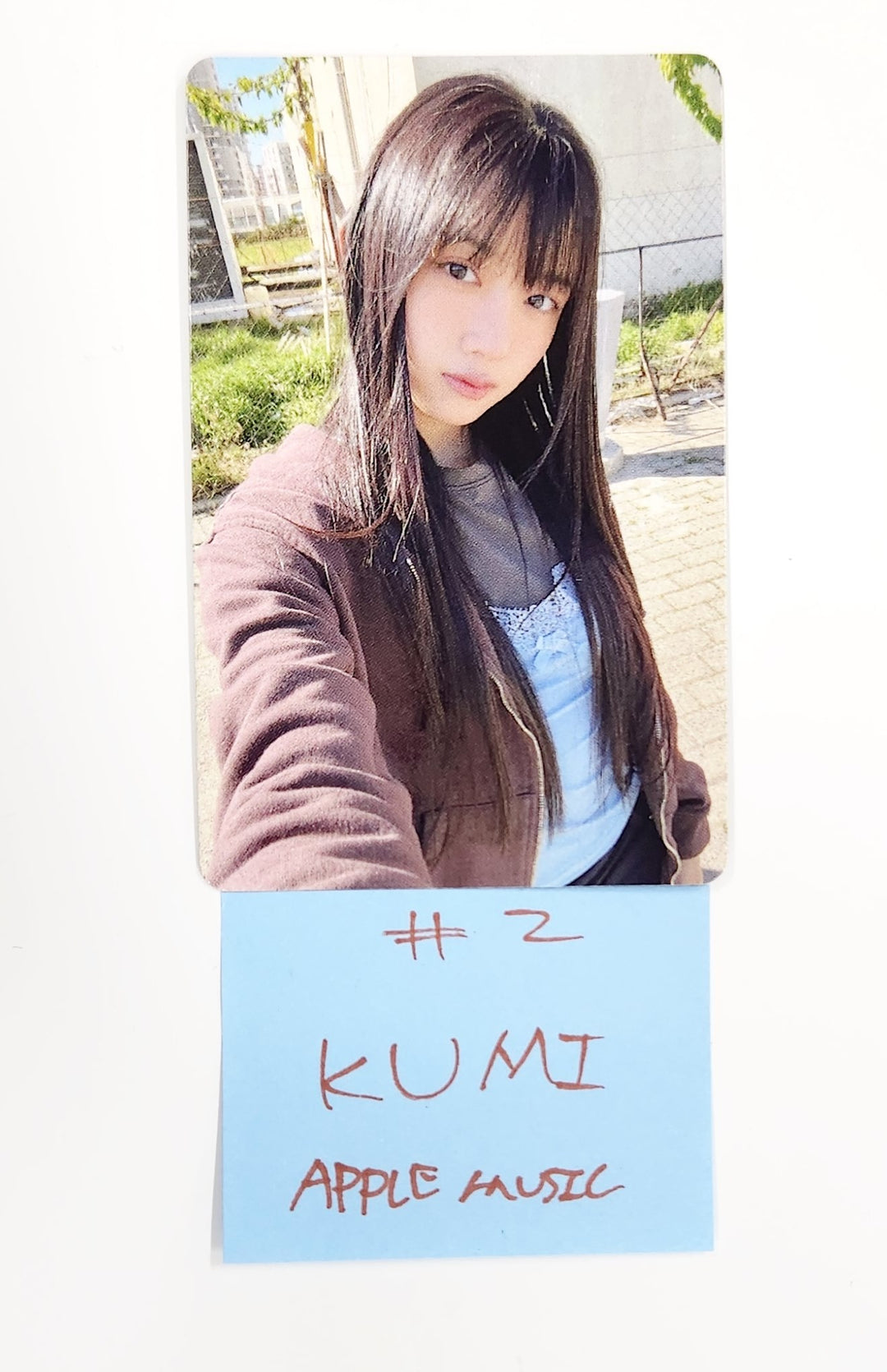 Baby DONT Cry "F Girl" - Apple Music Pre-Order Benefit Photocard [25.6.24]
