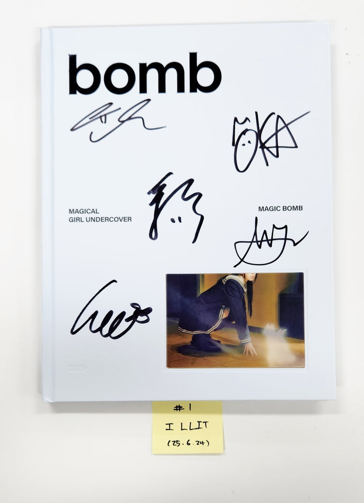 ILLIT "bomb", ARTMS "Club Icarus", DOYOUNG "Soar", PRIMROSE "CINEMA" - Hand Autographed(Signed) Promo Album [25.6.24]