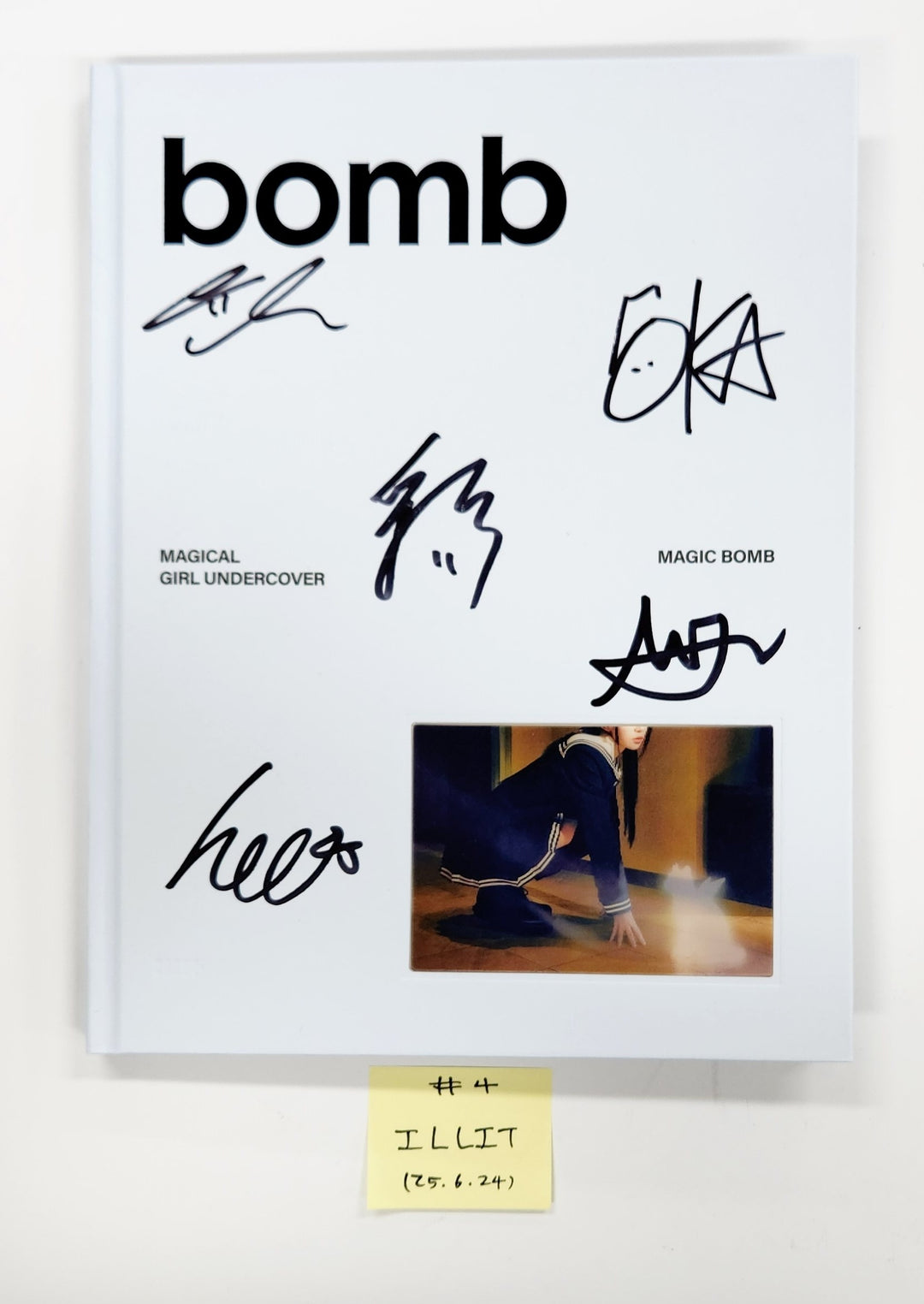 ILLIT "bomb", ARTMS "Club Icarus", DOYOUNG "Soar", PRIMROSE "CINEMA" - Hand Autographed(Signed) Promo Album [25.6.24]