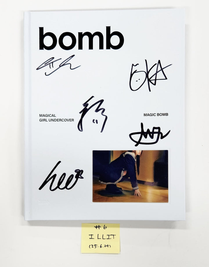 ILLIT "bomb", ARTMS "Club Icarus", DOYOUNG "Soar", PRIMROSE "CINEMA" - Hand Autographed(Signed) Promo Album [25.6.24]