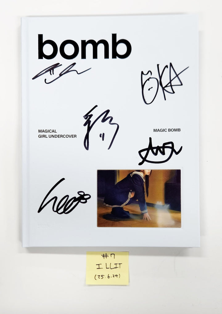 ILLIT "bomb", ARTMS "Club Icarus", DOYOUNG "Soar", PRIMROSE "CINEMA" - Hand Autographed(Signed) Promo Album [25.6.24]
