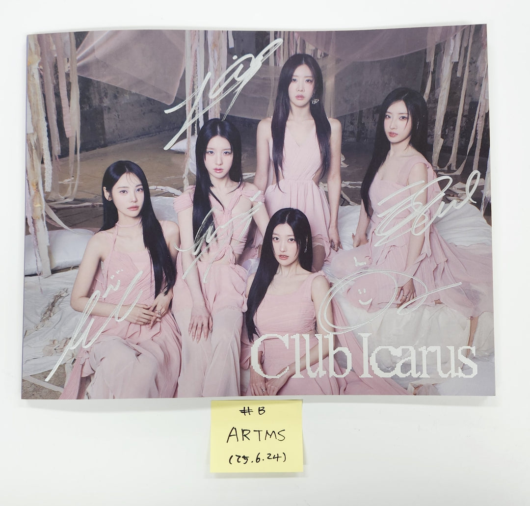 ILLIT "bomb", ARTMS "Club Icarus", DOYOUNG "Soar", PRIMROSE "CINEMA" - Hand Autographed(Signed) Promo Album [25.6.24]