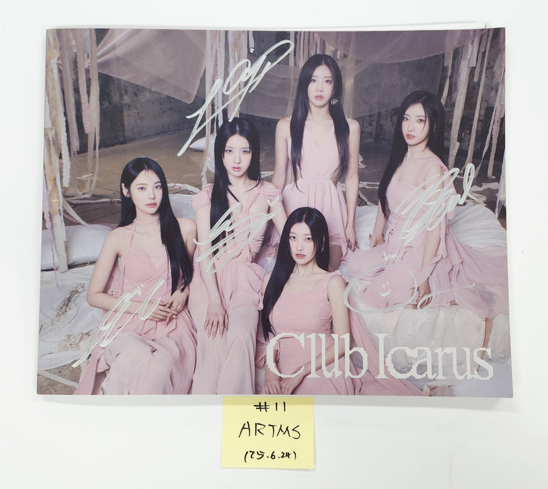 ILLIT "bomb", ARTMS "Club Icarus", DOYOUNG "Soar", PRIMROSE "CINEMA" - Hand Autographed(Signed) Promo Album [25.6.24]