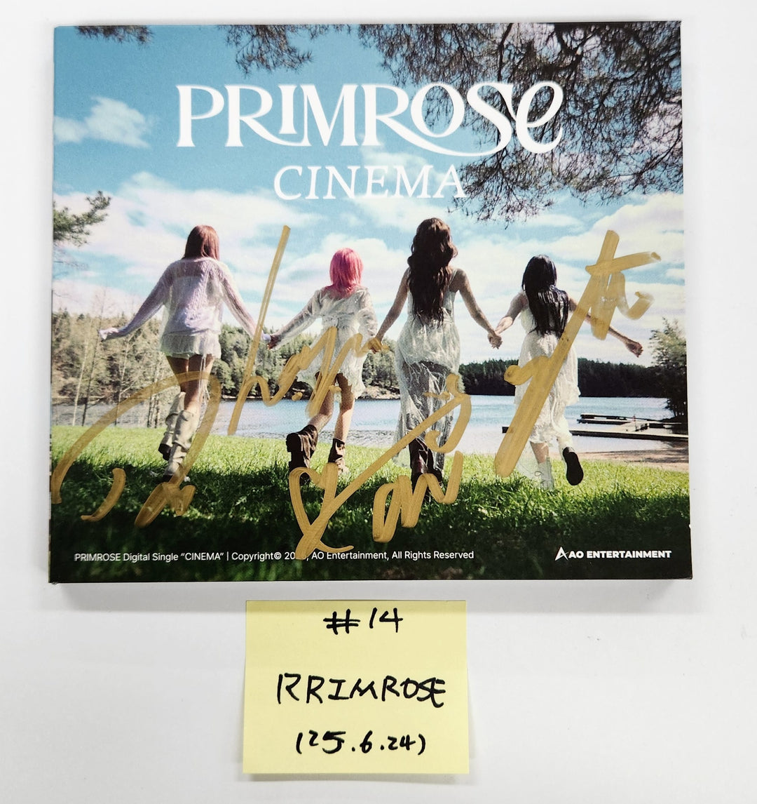 ILLIT "bomb", ARTMS "Club Icarus", DOYOUNG "Soar", PRIMROSE "CINEMA" - Hand Autographed(Signed) Promo Album [25.6.24]
