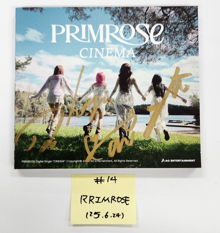 ILLIT "bomb", ARTMS "Club Icarus", DOYOUNG "Soar", PRIMROSE "CINEMA" - Hand Autographed(Signed) Promo Album [25.6.24]