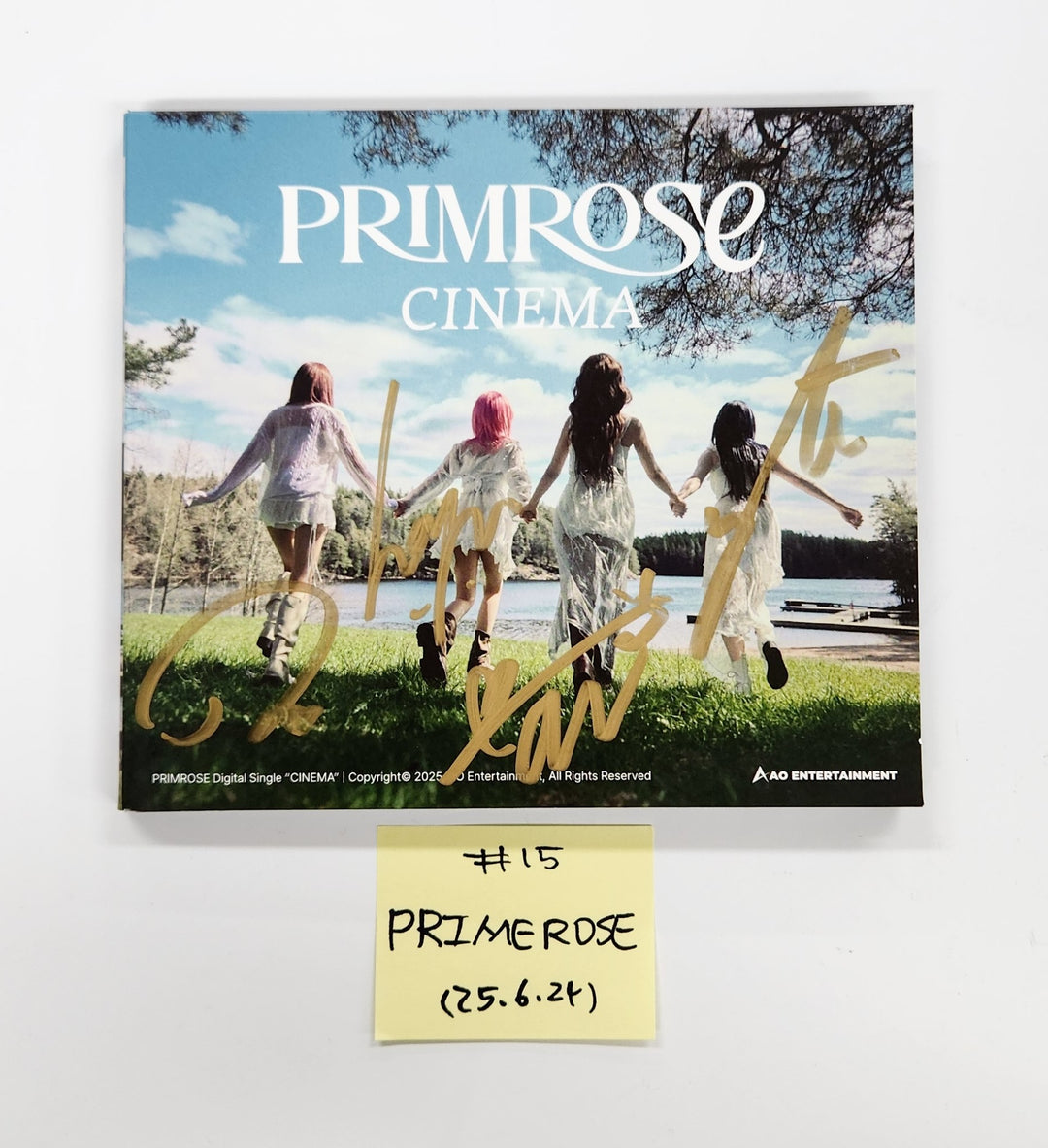 ILLIT "bomb", ARTMS "Club Icarus", DOYOUNG "Soar", PRIMROSE "CINEMA" - Hand Autographed(Signed) Promo Album [25.6.24]
