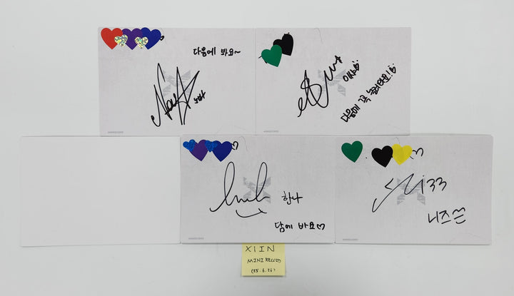 X:IN "Defend Myself" - Hand Autographed(Signed) Postcard Set (5EA) [25.6.26]