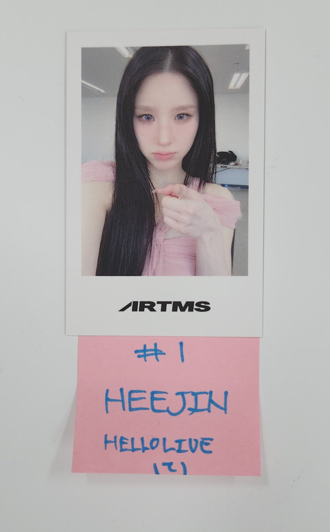 Artms "Club Icarus" Objekt Music Album - Hello Live Fansign Event Photocard [25.6.26]