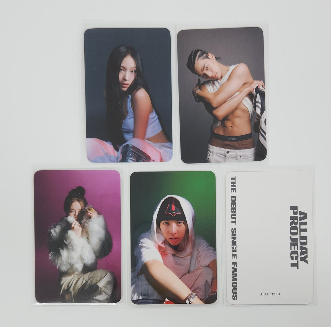 ALLDAY PROJECT "FAMOUS" - Withmuu Pre-Order Benefit Photocard [25.6.26]