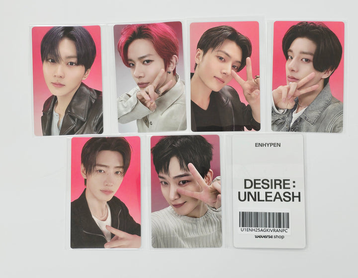 Enhypen "Desire : Unleash" - Weverse Shop Pre-Order Benefit (KILLINGVOICE) Photocard [25.6.26]