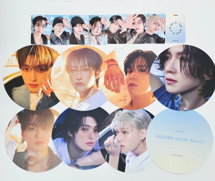 Ateez "GOLDEN HOUR : Part.3" - Everline Pre-Order Benefit Photocard [Poca Ver.] [25.6.26]