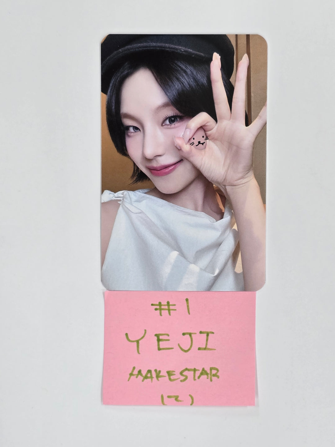 ITZY "Girls Will Be Girls" - Makestar Fansign Event Photocard [25.6.26]
