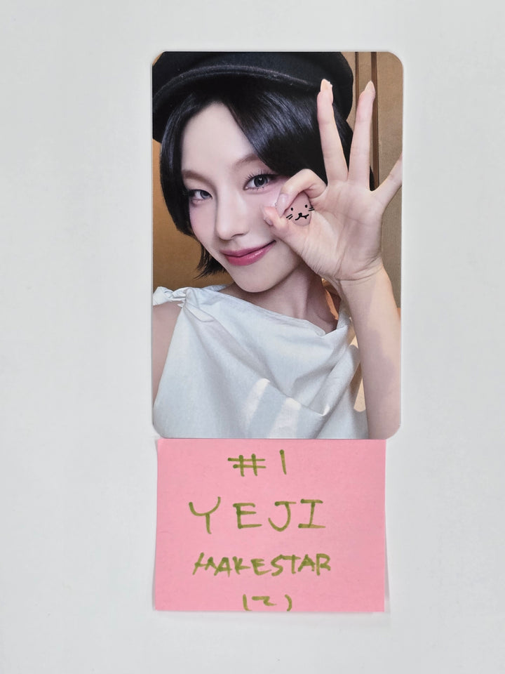 ITZY "Girls Will Be Girls" - Makestar Fansign Event Photocard [25.6.26]