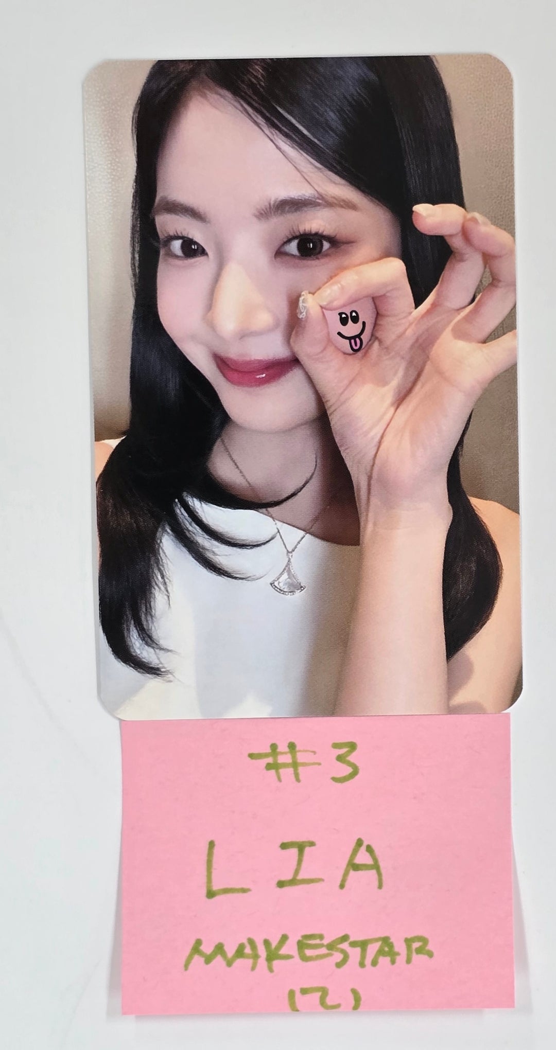 ITZY "Girls Will Be Girls" - Makestar Fansign Event Photocard [25.6.26]