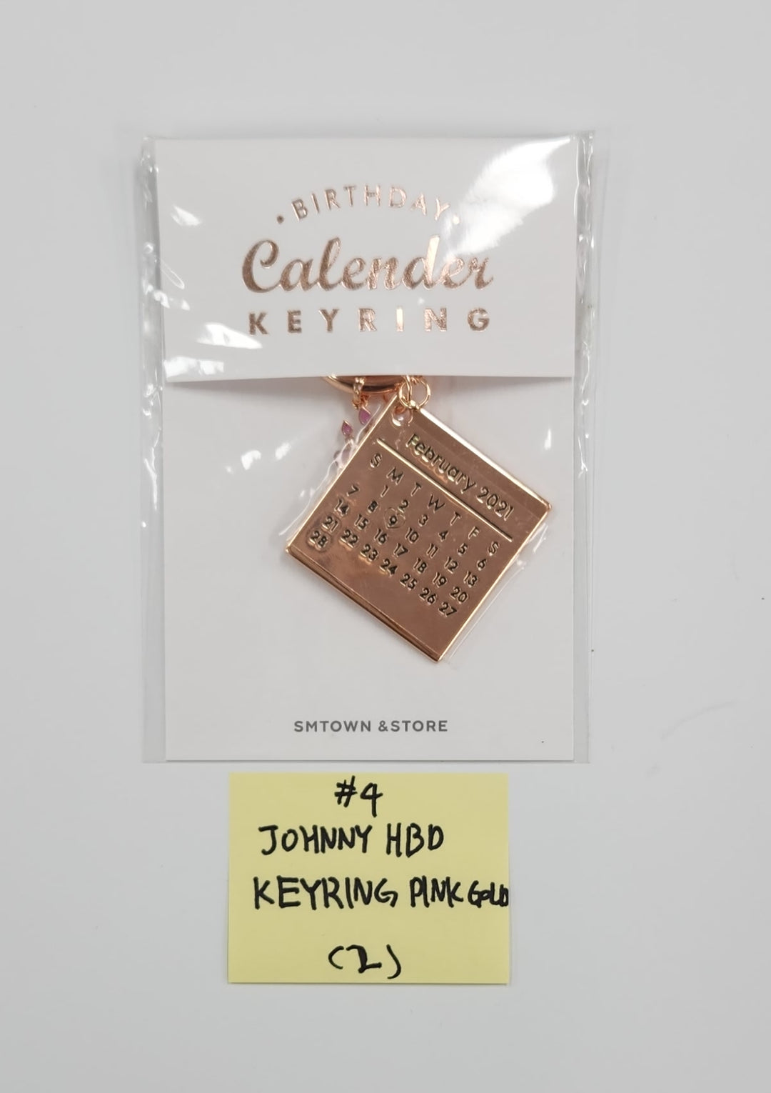 Renjun,Johnny,Doyoung (of NCT) - 2021 Birthday Keyring [25.06.27]