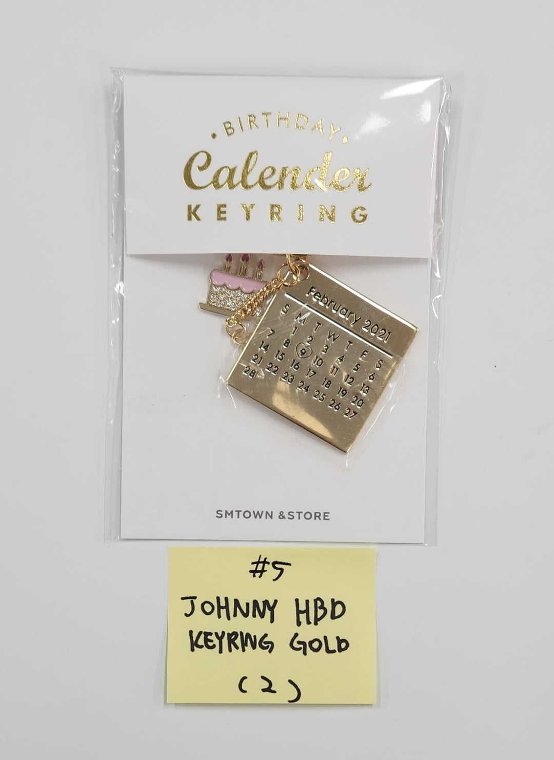 Renjun,Johnny,Doyoung (of NCT) - 2021 Birthday Keyring [25.06.27]