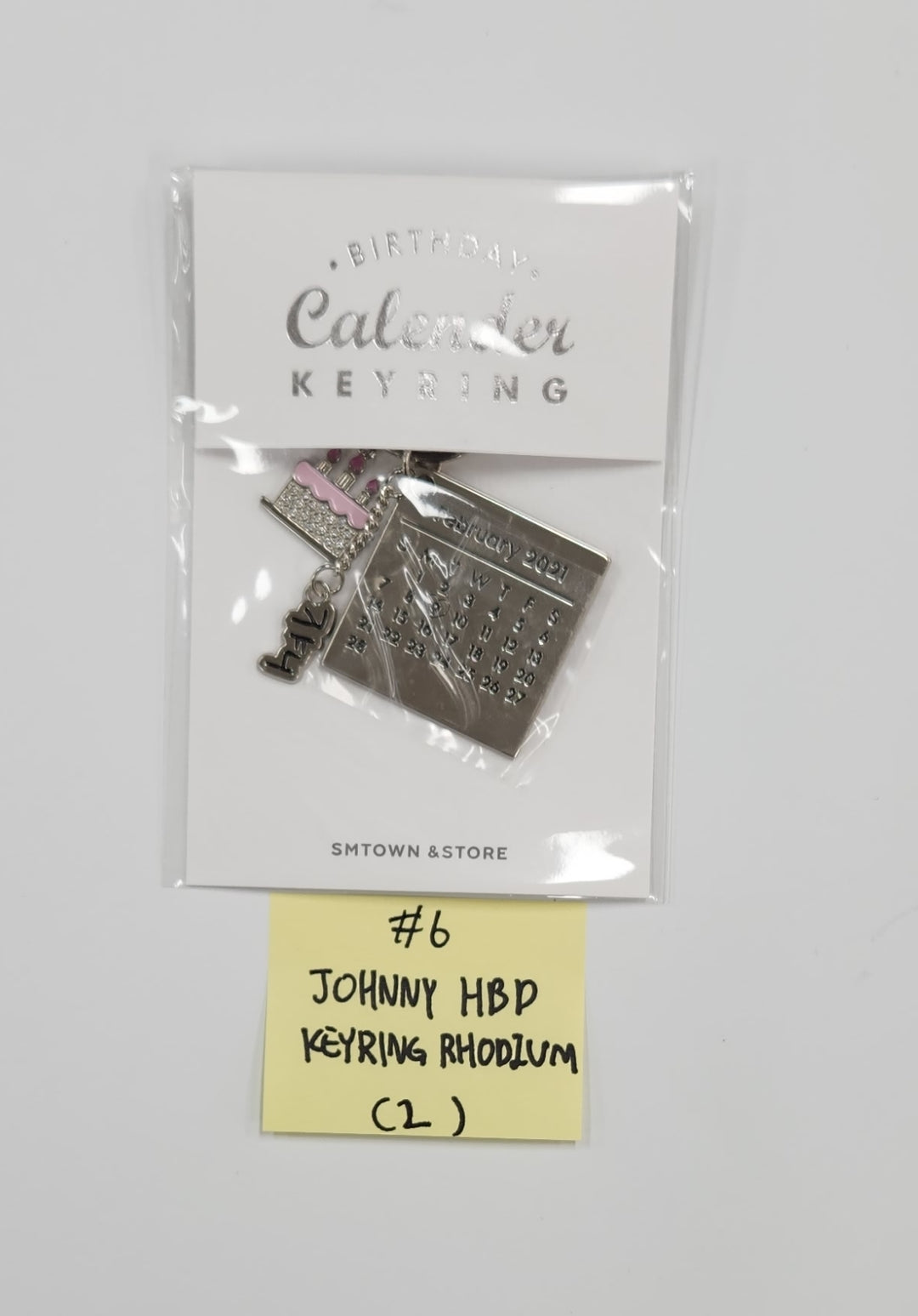 Renjun,Johnny,Doyoung (of NCT) - 2021 Birthday Keyring [25.06.27]