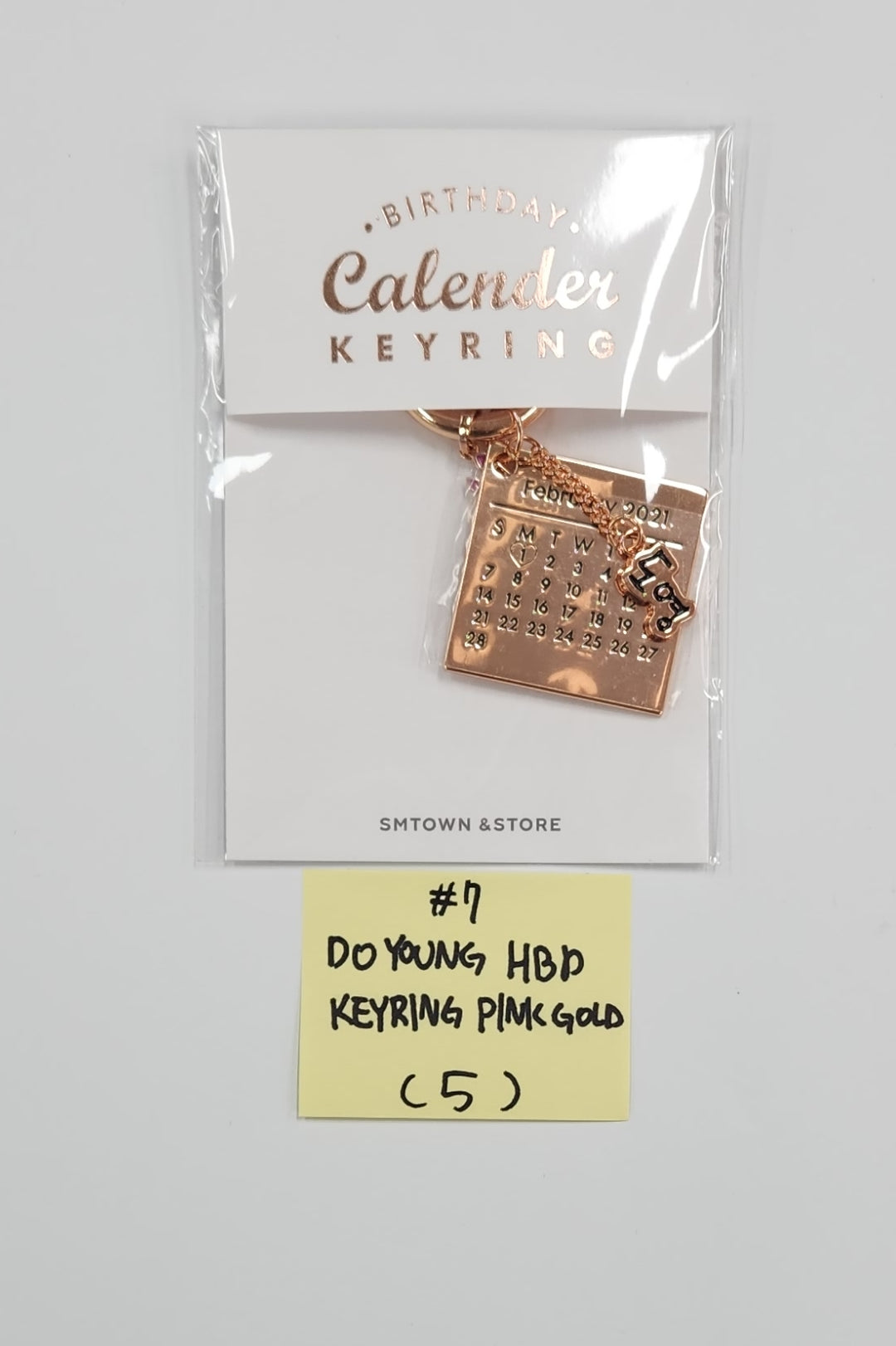 Renjun,Johnny,Doyoung (of NCT) - 2021 Birthday Keyring [25.06.27]