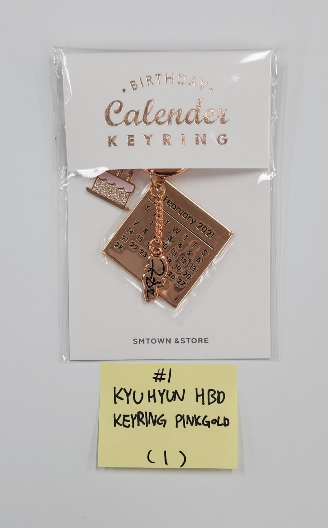 Kyuhyun (of Super Junior) - Artist Birthday Keyring&amp;nbsp;[25.06.27]