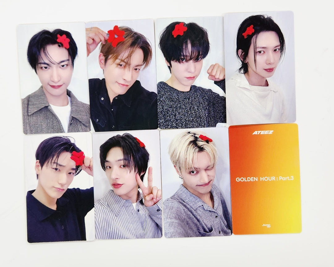Ateez "GOLDEN HOUR : Part.3" - Jump Up Fansign Event Photocard [Poca Ver.] [25.6.27]
