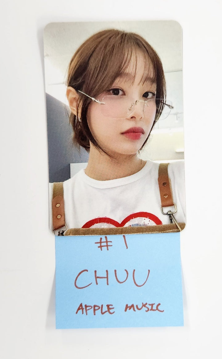 CHUU "Only cry in the rain" - Apple Music Fansign Event Photocard [25.6.27]