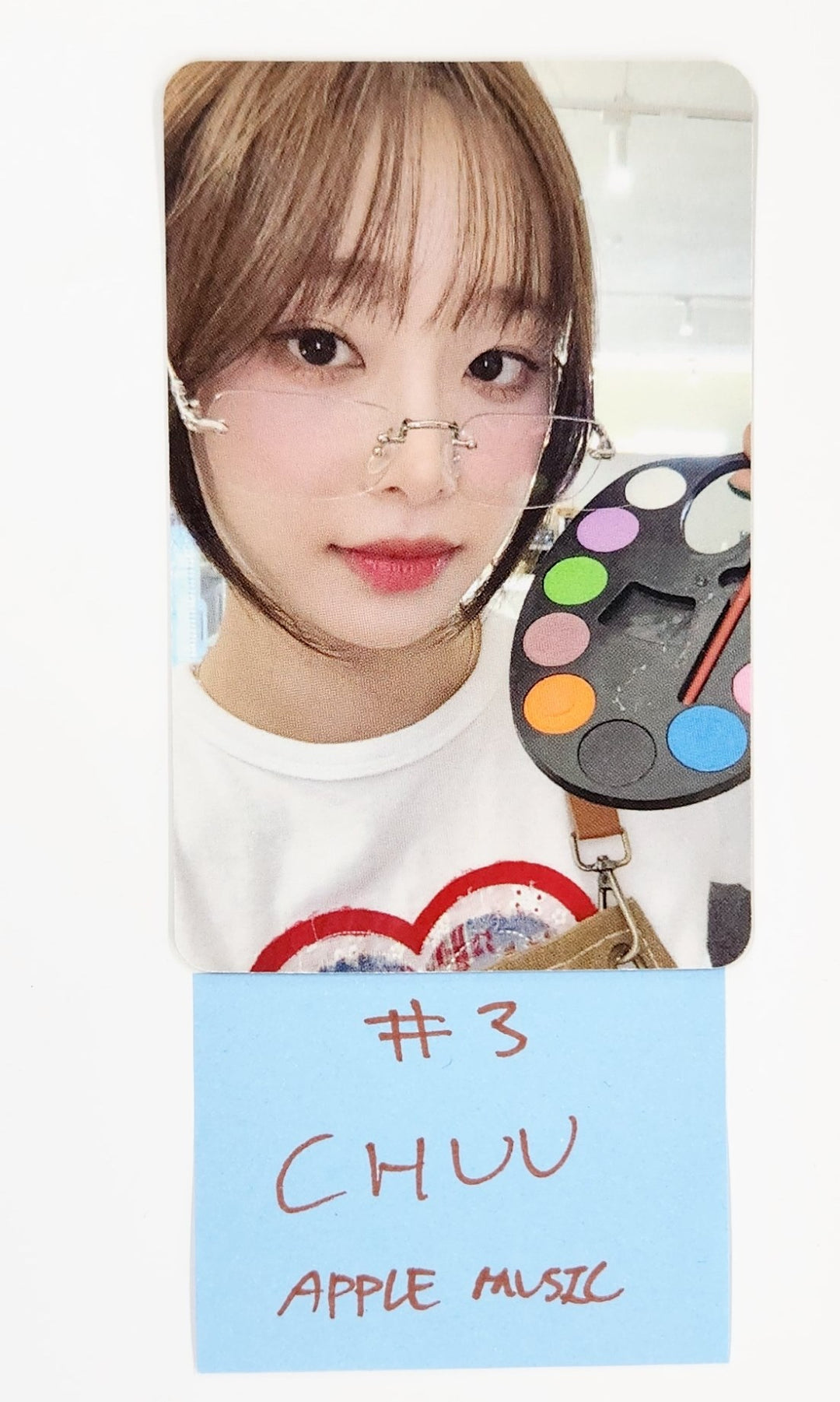 CHUU "Only cry in the rain" - Apple Music Fansign Event Photocard [25.6.27]