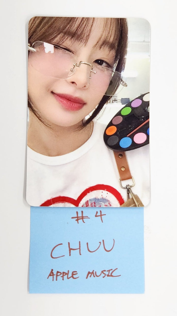 CHUU "Only cry in the rain" - Apple Music Fansign Event Photocard [25.6.27]