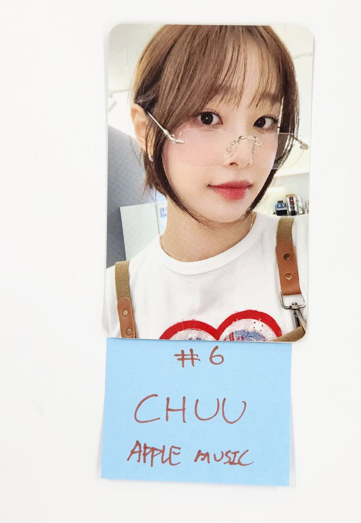 CHUU "Only cry in the rain" - Apple Music Fansign Event Photocard [25.6.27]