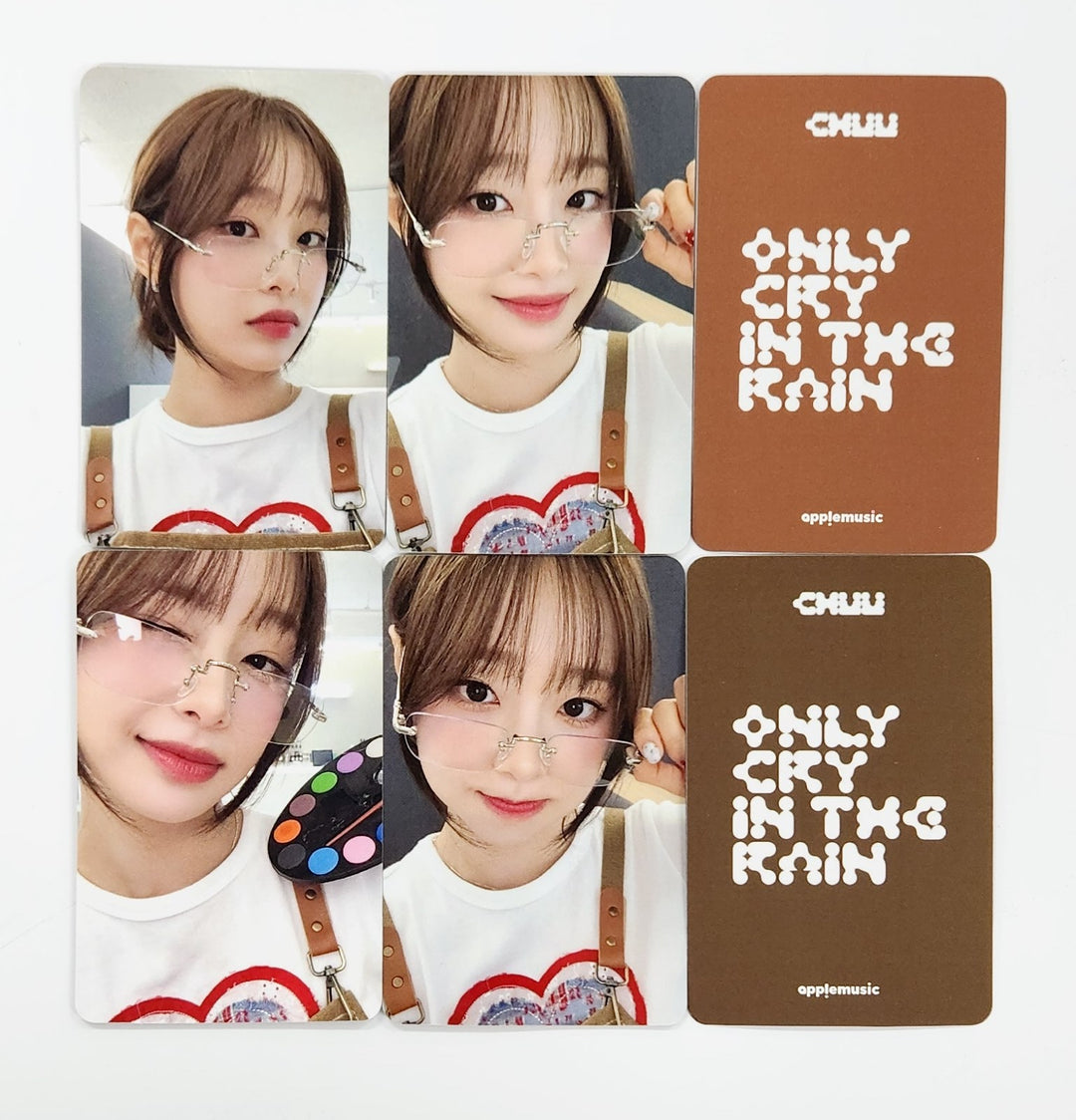 CHUU "Only cry in the rain" - Apple Music Fansign Event Photocard [25.6.27]