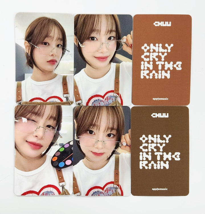 CHUU "Only cry in the rain" - Apple Music Fansign Event Photocard [25.6.27]