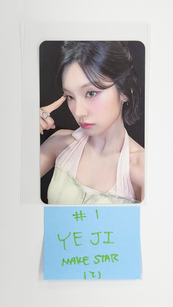 ITZY "Girls Will Be Girls" - Makestar Pre-Order Benefit Photocard [25.6.27]