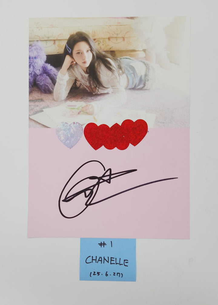 FIFTY FIFTY "Day &amp; Night" - A Cut Page From Fansign Event Album [25.6.27]