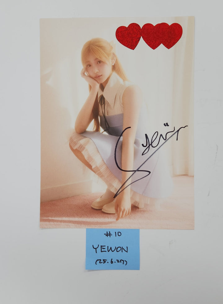 FIFTY FIFTY "Day &amp; Night" - A Cut Page From Fansign Event Album [25.6.27]