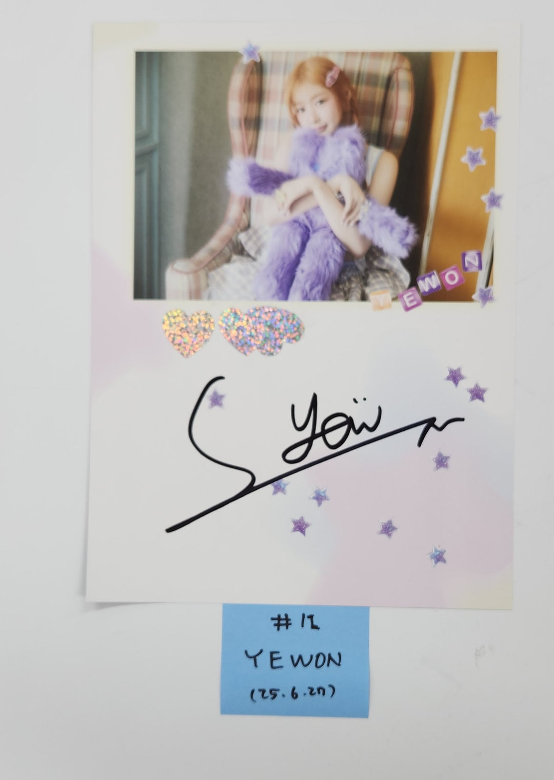 FIFTY FIFTY "Day &amp; Night" - A Cut Page From Fansign Event Album [25.6.27]