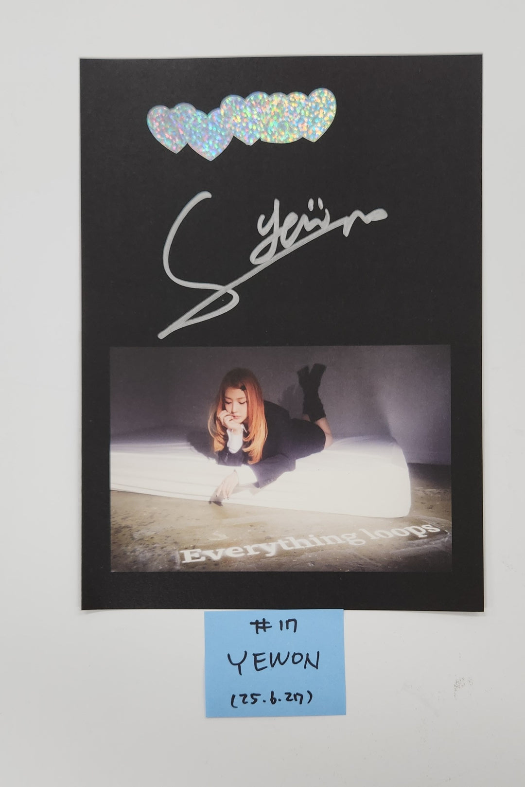 FIFTY FIFTY "Day &amp; Night" - A Cut Page From Fansign Event Album [25.6.27]