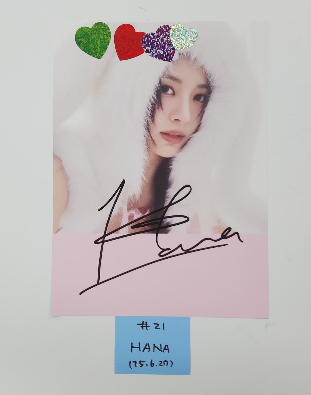 FIFTY FIFTY "Day &amp; Night" - A Cut Page From Fansign Event Album [25.6.27]