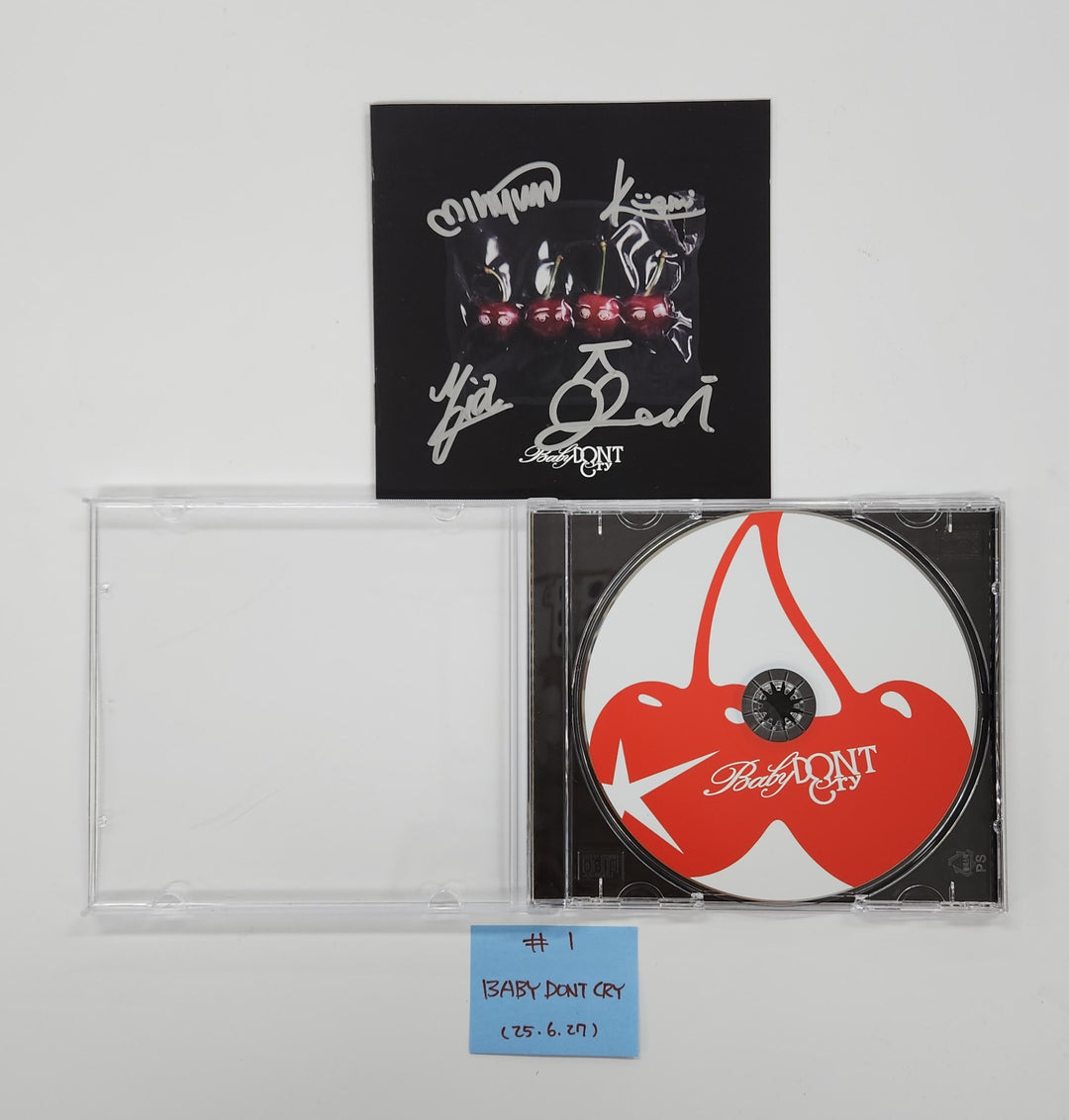 Baby DONT Cry "F Girl", ALLDAY PROJECT "FAMOUS" - Hand Autographed(Signed) Promo Album [25.6.27]
