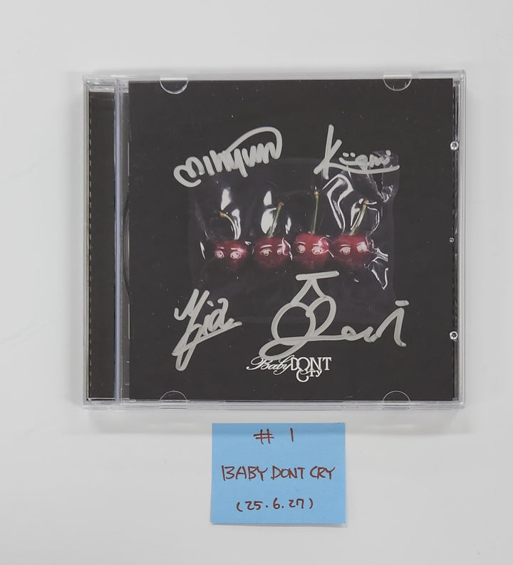 Baby DONT Cry "F Girl", ALLDAY PROJECT "FAMOUS" - Hand Autographed(Signed) Promo Album [25.6.27]