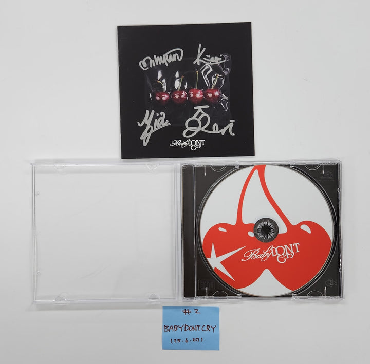 Baby DONT Cry "F Girl", ALLDAY PROJECT "FAMOUS" - Hand Autographed(Signed) Promo Album [25.6.27]